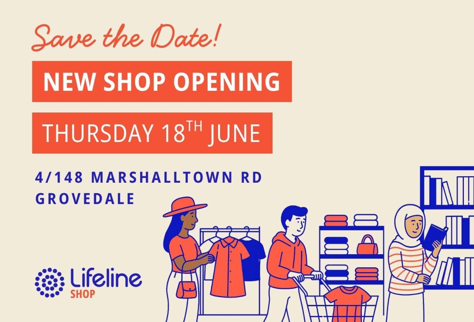 New Lifeline Shop Grovedale