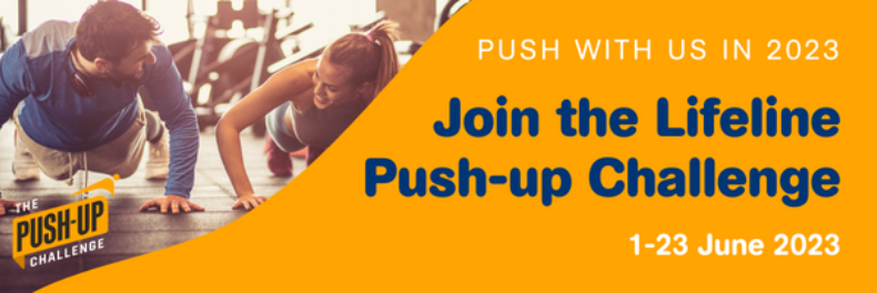 The Push-Up Challenge, Lifeline and Movember reunite to ﻿push for