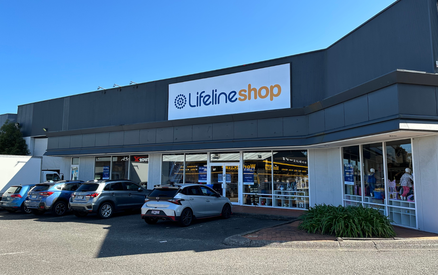 Warners bay lifeline shop